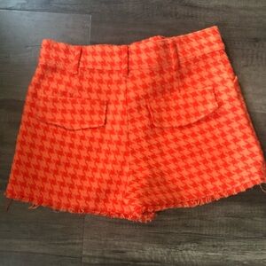 Zara Tweed Dressy Shorts